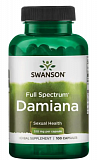 Swanson Full Spectrum Damiana 510 mg, 100 капс.