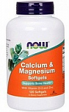NOW Calcium & Magnesium + D, 240 капс.