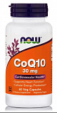 NOW CoQ10 30 мг, 60 капс.
