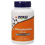 NOW L-Phenylalanine 500 мг, 120 капс.