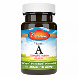 Carlson Labs Vitamin A Solubilized 10000 IU, 250 капс.