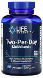 LIFE Extension Two-Per-Day Multivitamin, 60 капс.