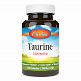Carlson Labs Taurine, 100 капс.