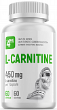4Me Nutrition L-carnitine L-tartrate 450 mg, 60 капс.