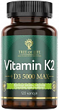 Tree of Life Vitamin K2 +D3 5000 MAX