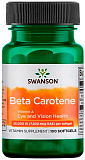 Swanson Beta-Carotene 25,000 Iu (7,500 mcg Rae), 100 капс