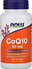 NOW NOW CoQ10 50 мг + Vit E, 100 капс. Коэнзим Q10