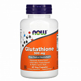 NOW Glutathione 500 mg, 60 капс.