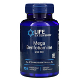 LIFE Extension Mega Benfotiamine 250 mg, 120 капс.