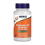 NOW Probiotic-10 25 Billion, 100 капс.