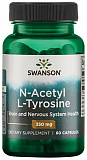 Swanson N-Acetyl L-Tyrosine 350 mg, 60 капс.