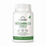 Naturi Vitamin D3 2000ME, 240 капс.