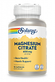 Solaray Magnesium Citrate 400мг, 90 капс.