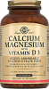 Solgar Solgar Calcium Magnesium with Vitamin D3 Tablets, 150 таб. 